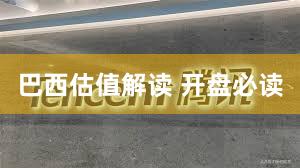 巴西估值解读 开盘必读