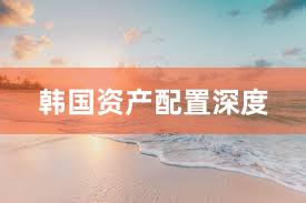 韩国资产配置深度